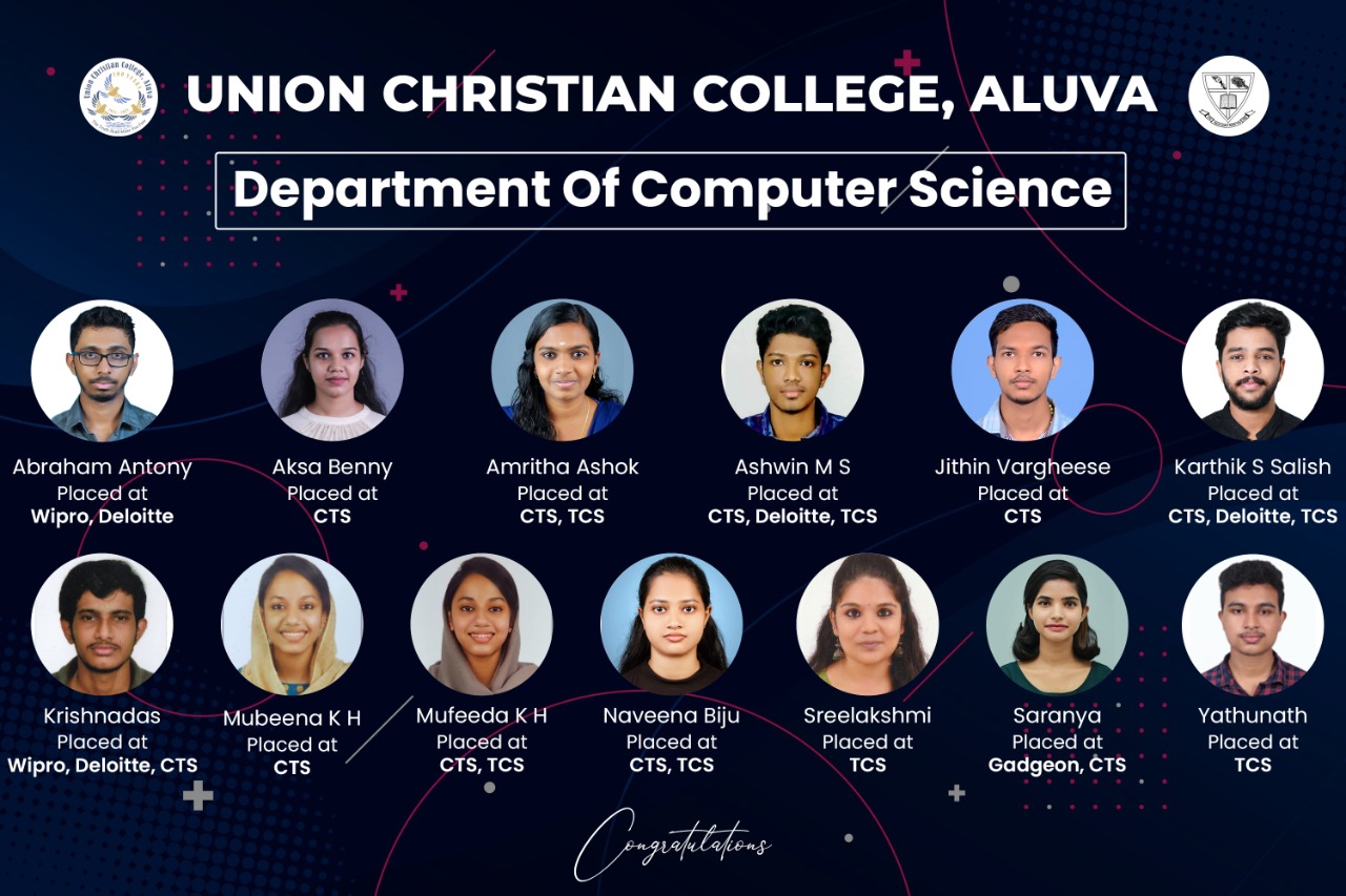 Placement announcement – Department of Computer Science.