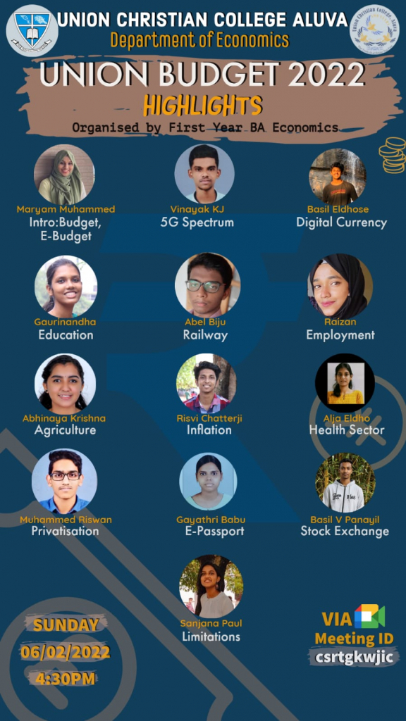 Session on Union Budget 2022