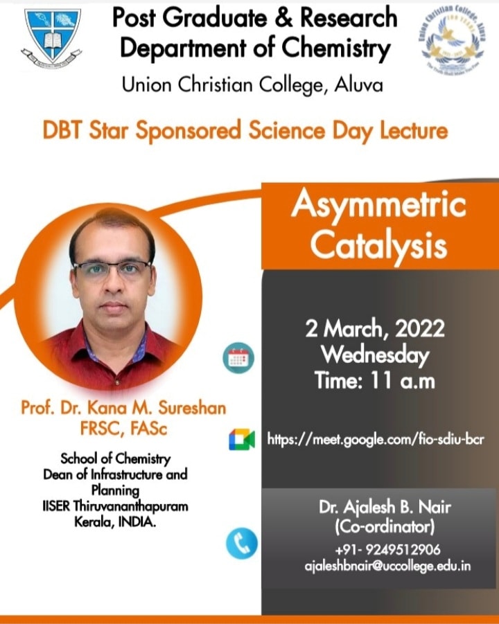 DBT Star Sponsored Science Day Lecture