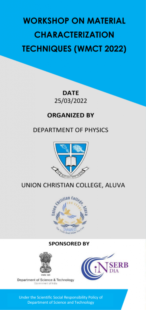 WMCT 2022 – Department of Physics