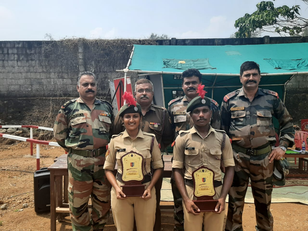Congratulations to Cpl Prithviraj and Cpl Rakhi V R