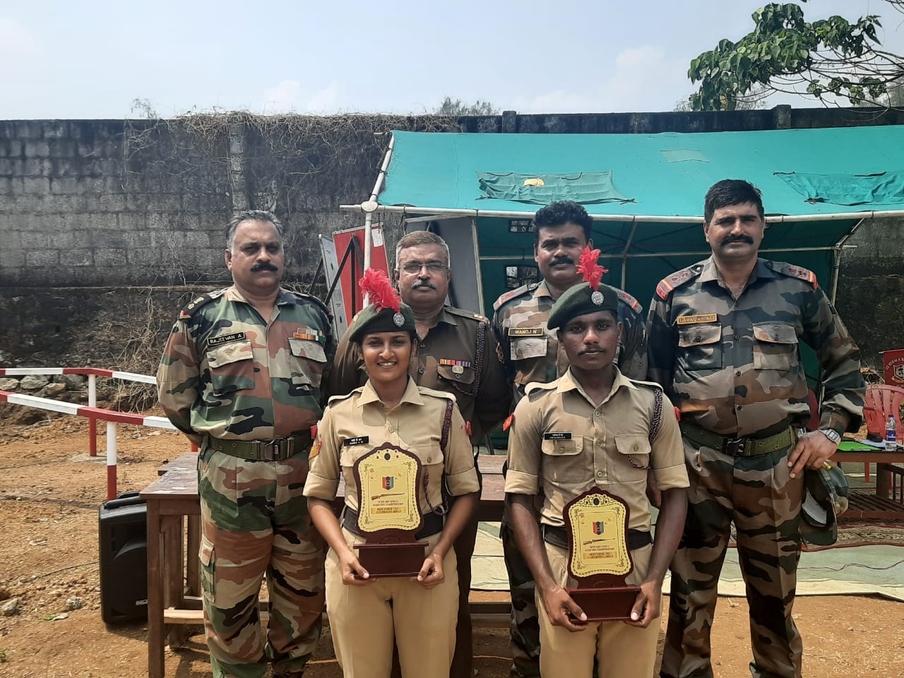 Congratulations to Cpl Prithviraj and Cpl Rakhi V R