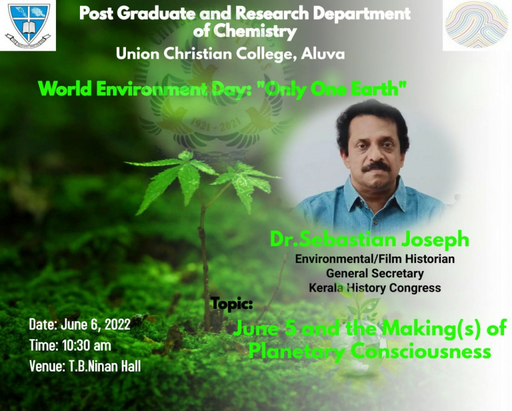 World Environment Day: “Only One Earth”