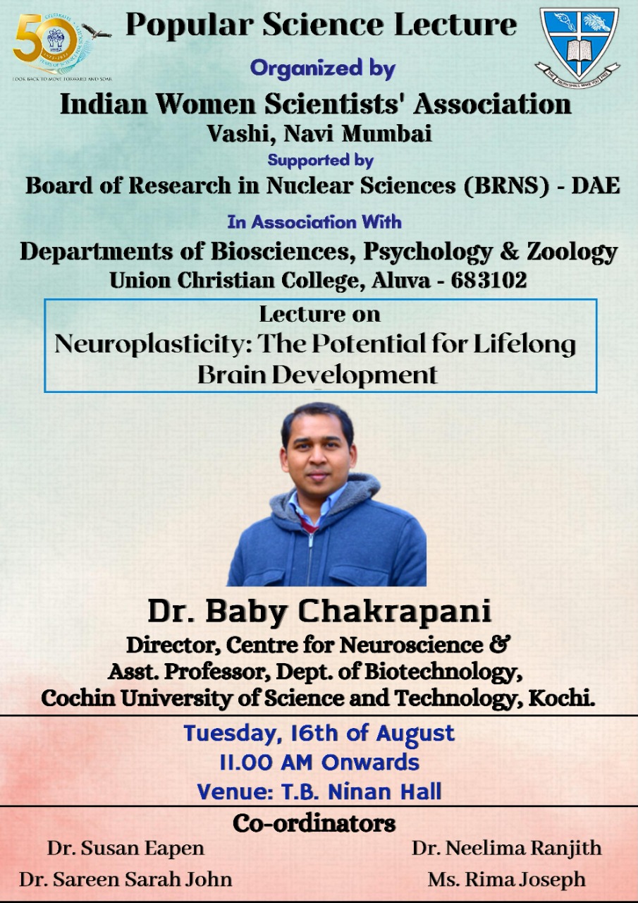 Talk on Neuroplasticity: The Potential for Lifelong Brain Development