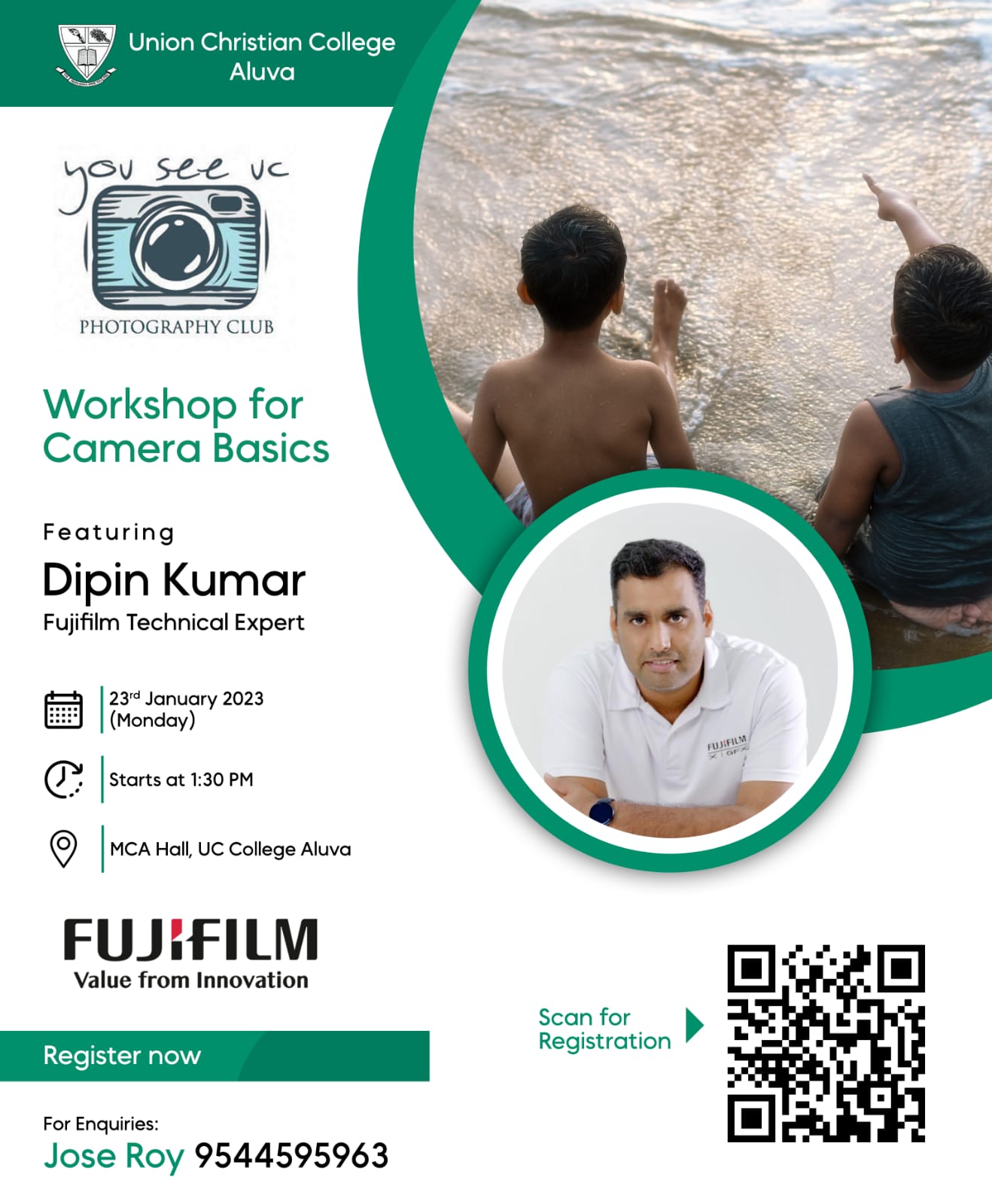 WORKSHOP FOR CAMERA BASICS