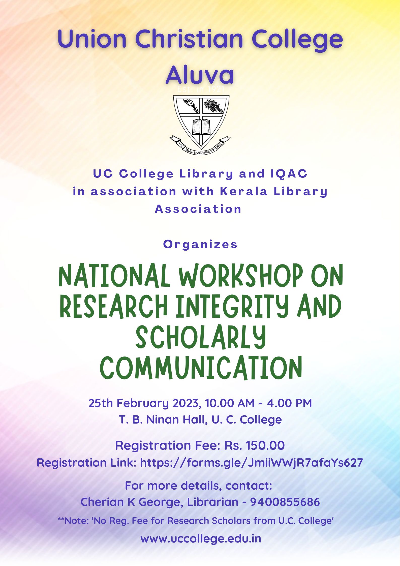 National Workshop.