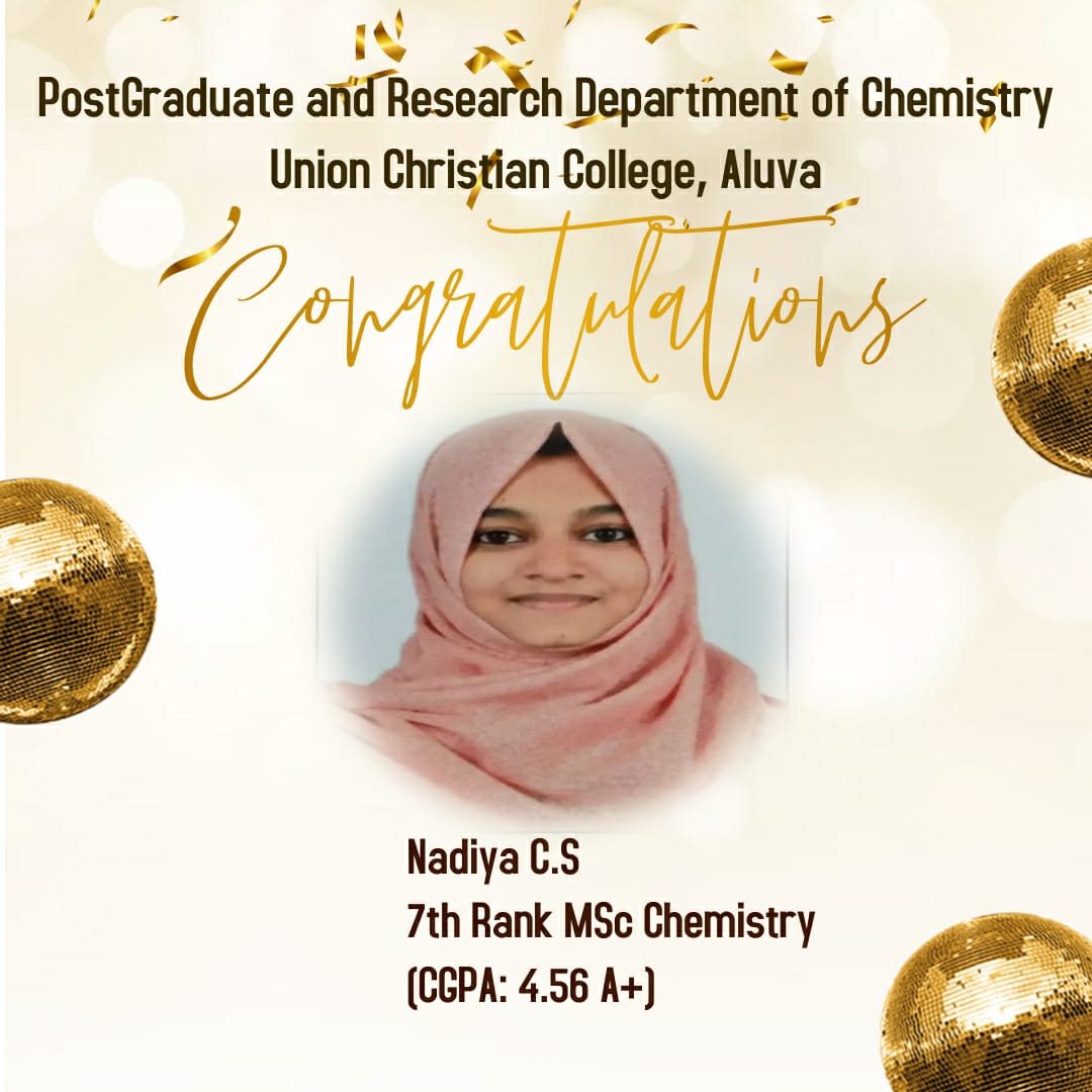 Congratulations to Nadiya C.S