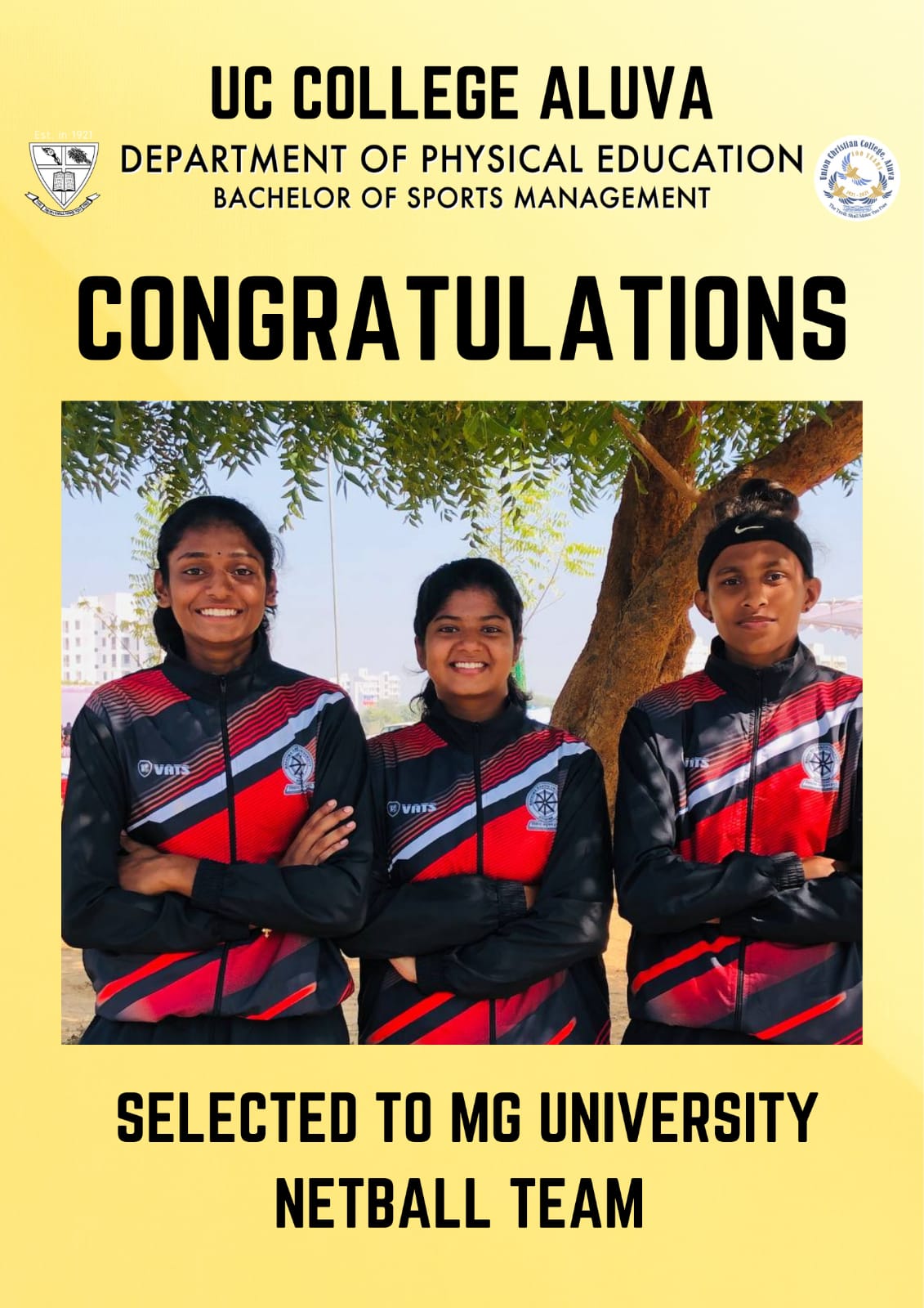Congratulations to Adhitya Chembayil, Revathy K.S and Aruna Mohan.