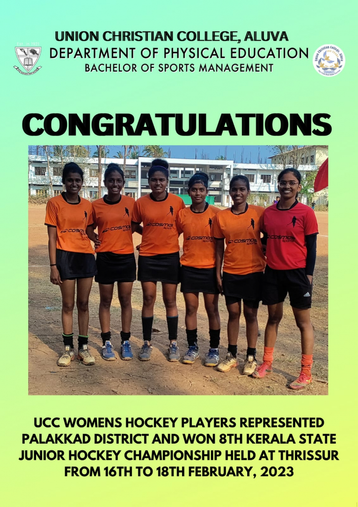 Congratulations to Womens Hockey Players