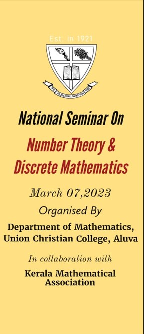 National Seminar of Number Theory & Discrete Mathematics