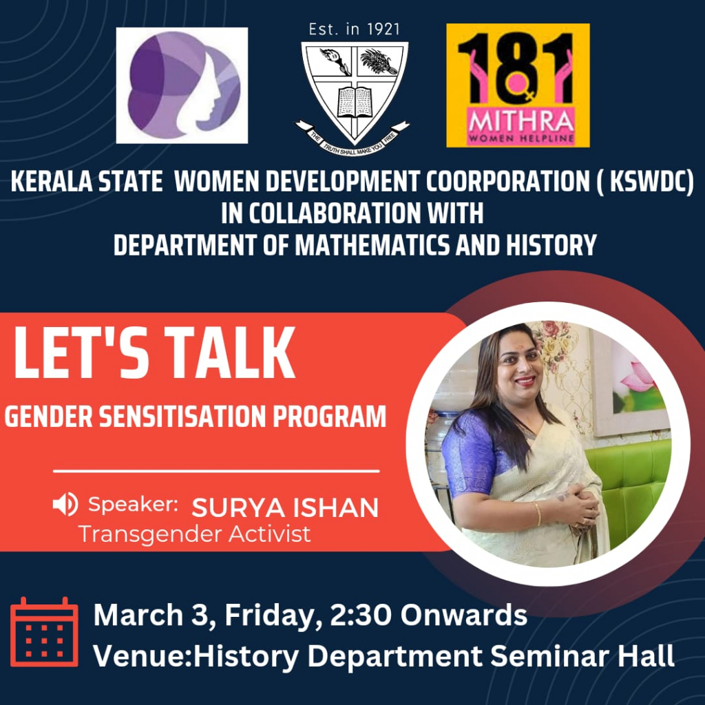 Let’s Talk – Gender Sensitisation Programme.