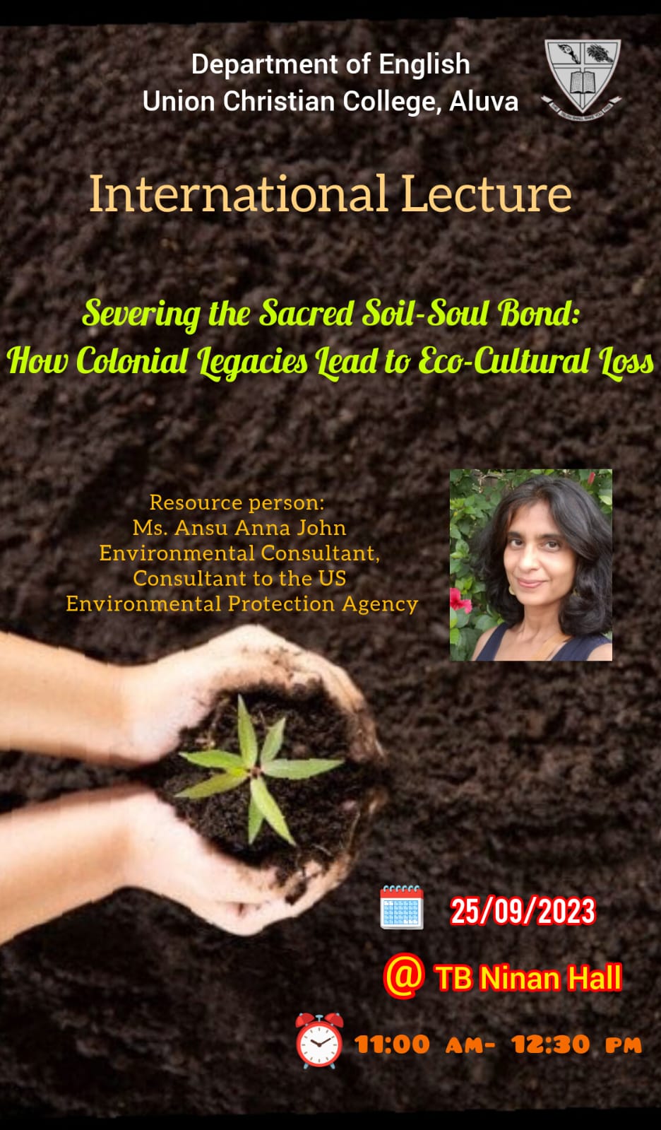 International Lecture – Dept. Of English