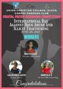 ANTI NARCOTIC DAY  – Contest Winners