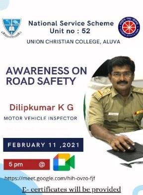 NATIONAL ROAD  SAFETY MONTH 2021