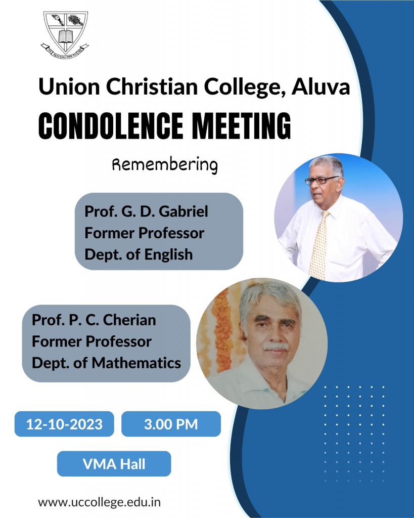 Condolence Meeting