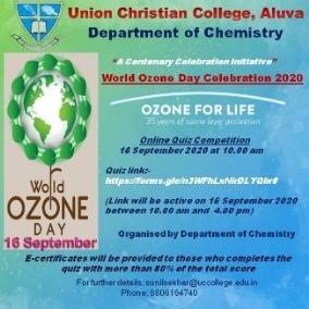 World Ozone Day Celebrations 2020