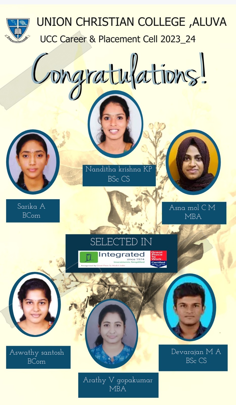 Congratulations