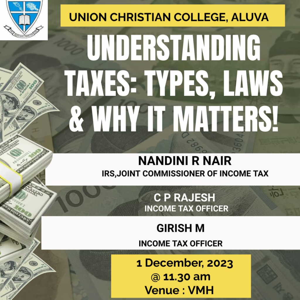 Seminar – Understanding Taxes