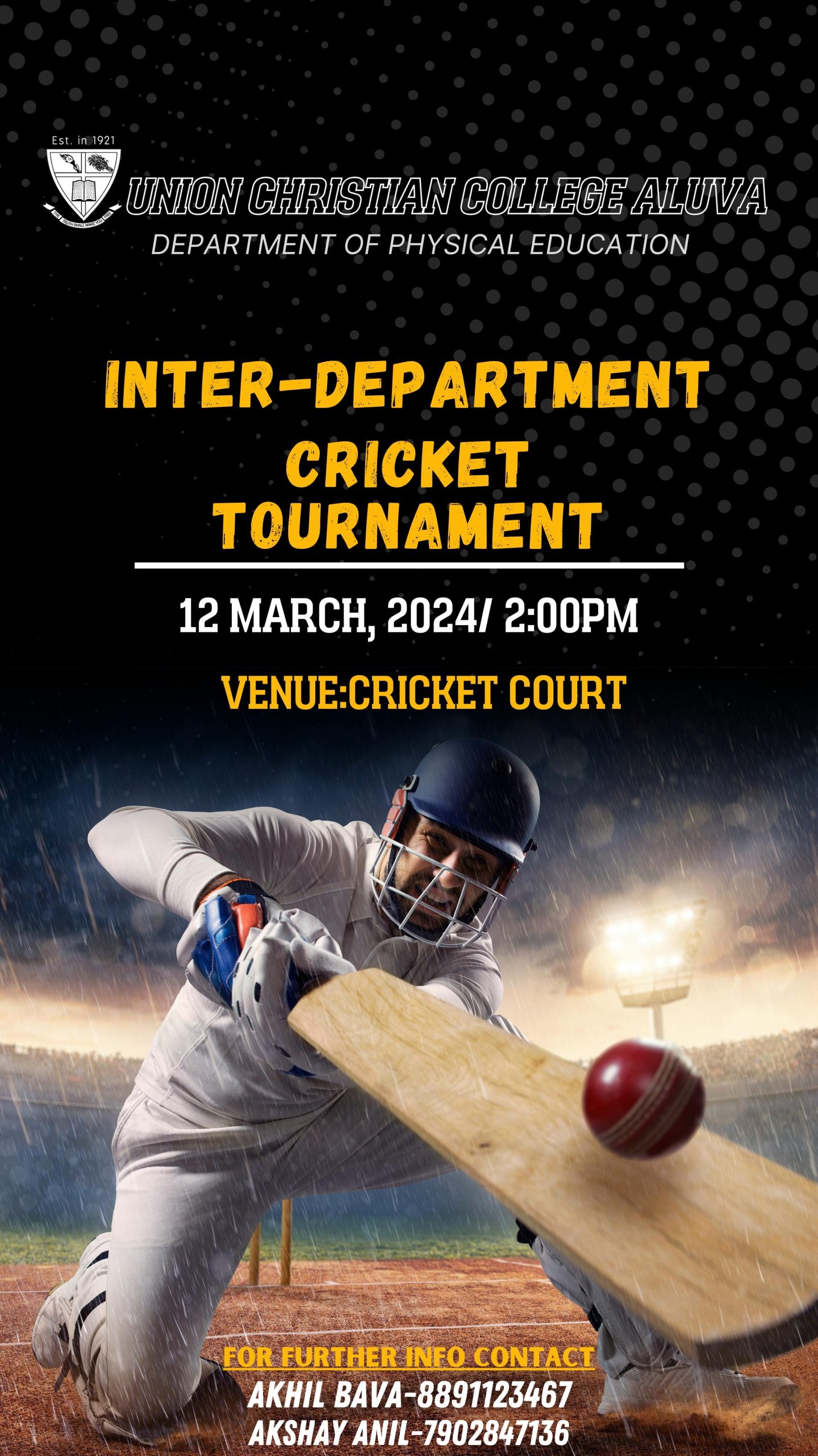 Inter-Department Cricket Tournament