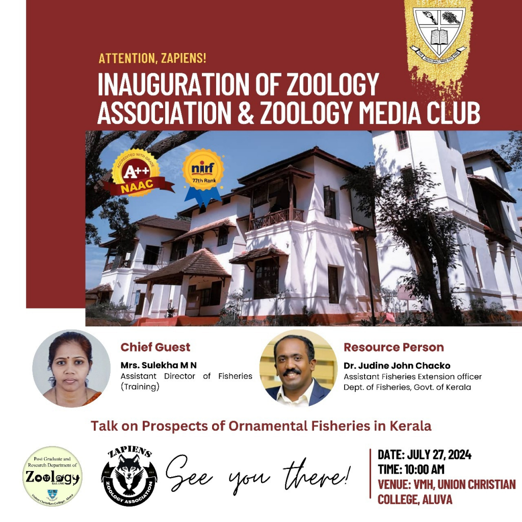 Association Inauguration and Zoology Media Club inauguration