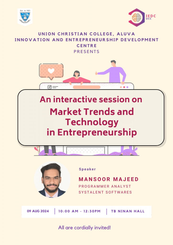 Interactive session on Market Trends and Technology in Entrepreneurship