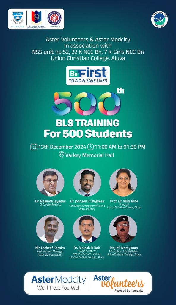 BLS Training for 500 students