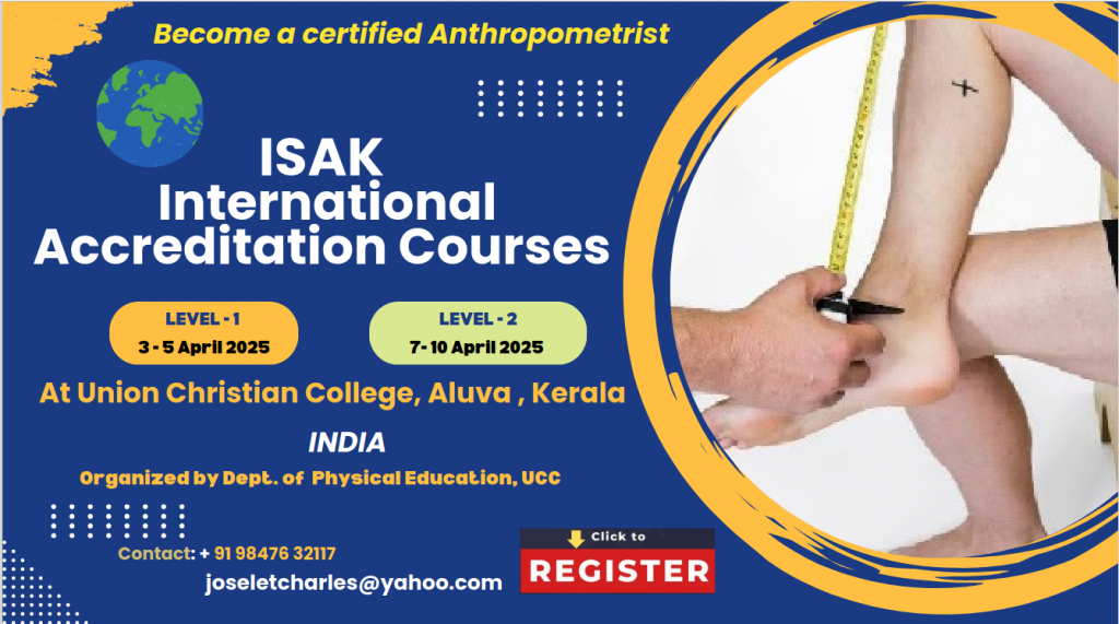 ISAK Intrnational Accreditation Courses