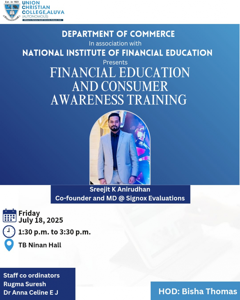 Financial Education and Consumer Awareness Training