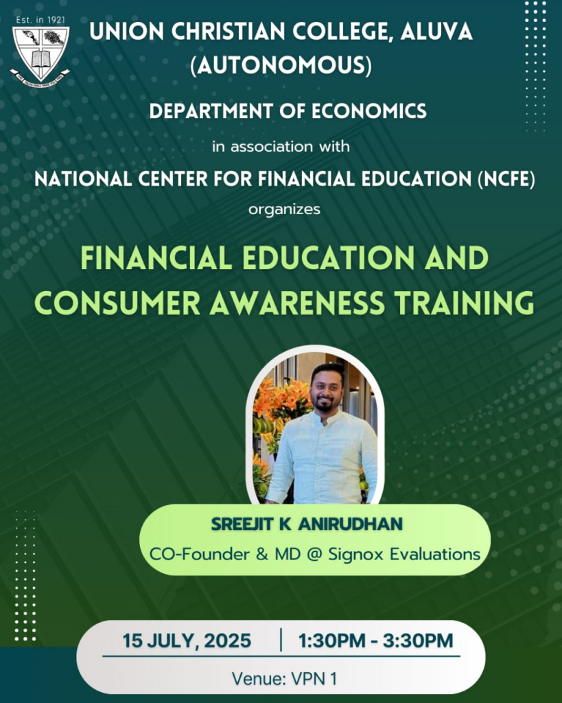 Financial Education and Consumer Awareness Training