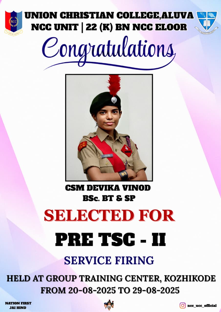 Congratulations to CSM Devika Vinod