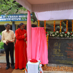 യുസി കോളേജിൽ ഗാന്ധി ശില അനാച്ഛാദനം ചെയ്തു.