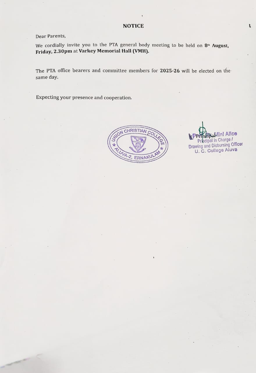 PTA General Body Meeting