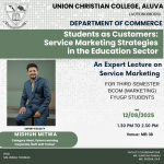 Expert Lecture on Servie Marketing