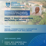 Prof. T. Simon Memorial National Seminar
