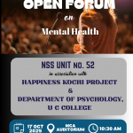Open Forum on Mental Health
