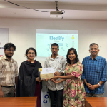 Congratulations to Ms. Nithiya Paulose and Mr. Anugrah V. K