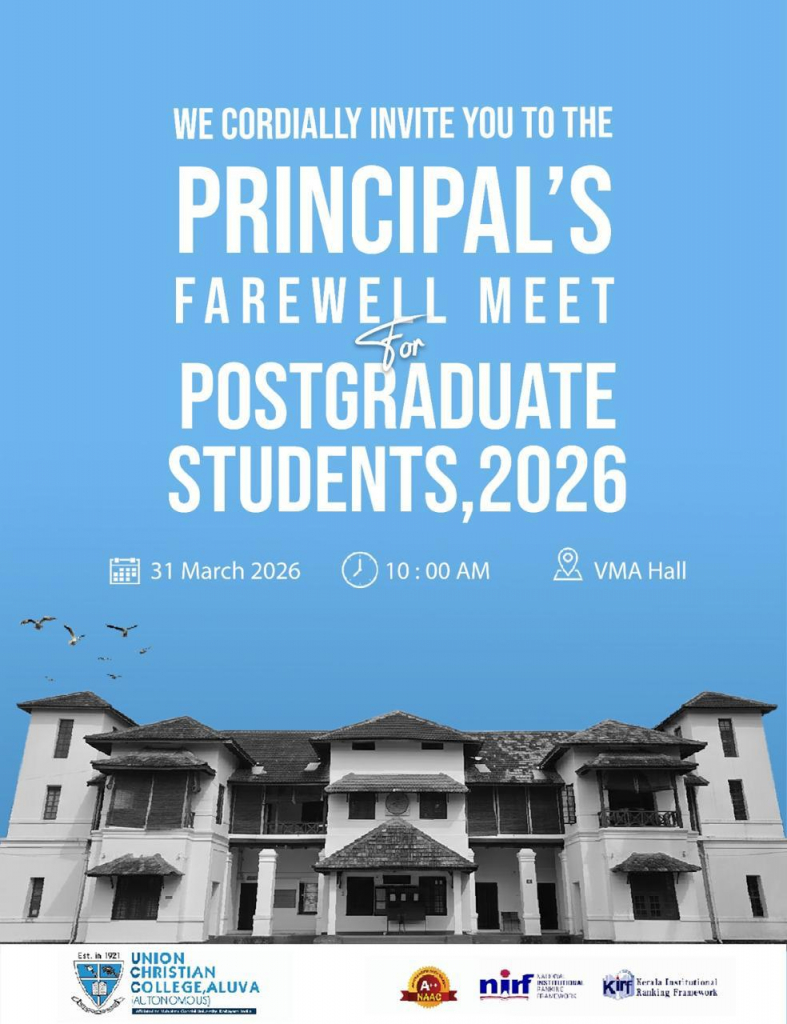 Principal’s Farewell for PG students