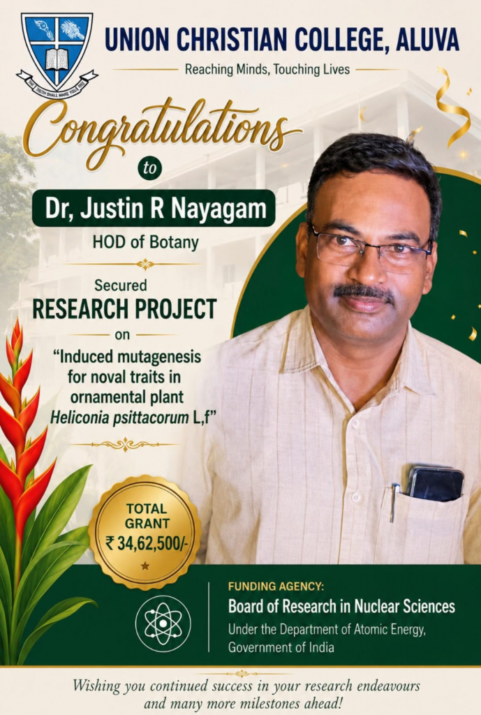 Congratulations to Dr. Justin R. Nayagam