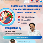 Observance of International Day against Drug Abuse and Illicit Trafficking