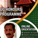 Online Orientation – UG Honours Programme