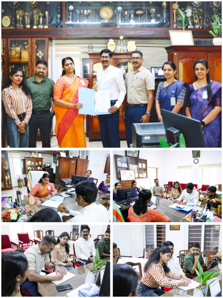 MoU Signing with Inker Robotics Solutions Pvt. Ltd., Thrissur