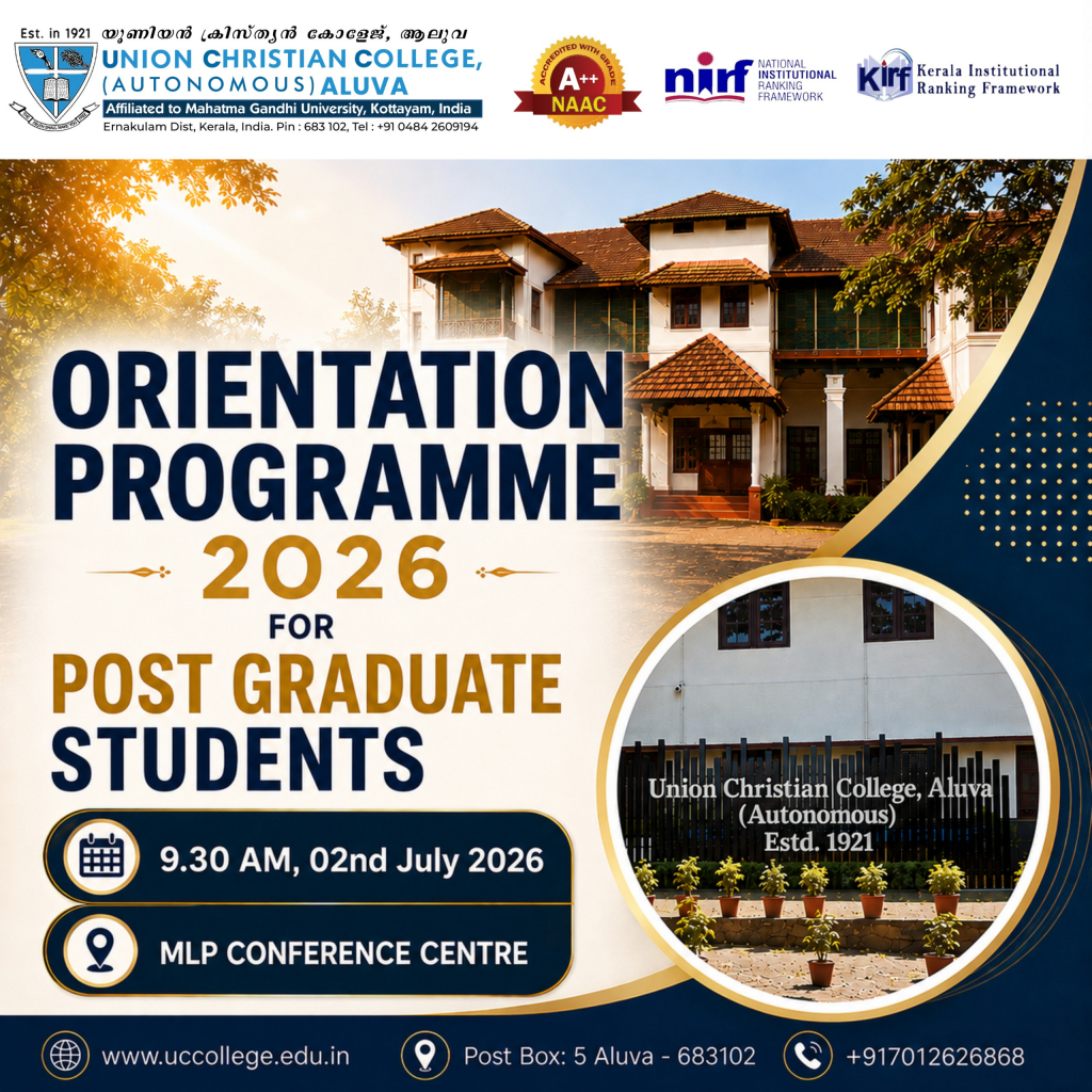 Orientation Programme for PG Students