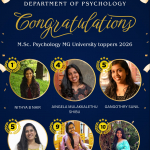 Congratulations to the Rank Holders