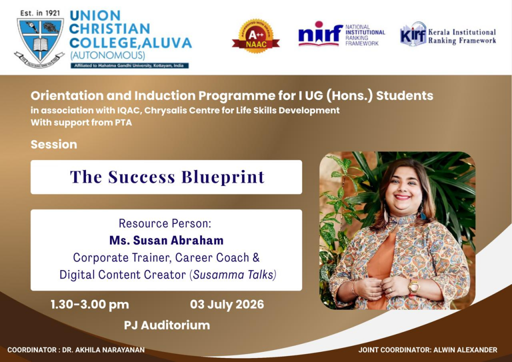 A Session on The Success Blueprint