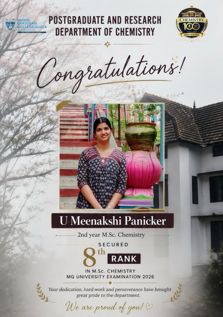 Congratulations to the Rank Holder