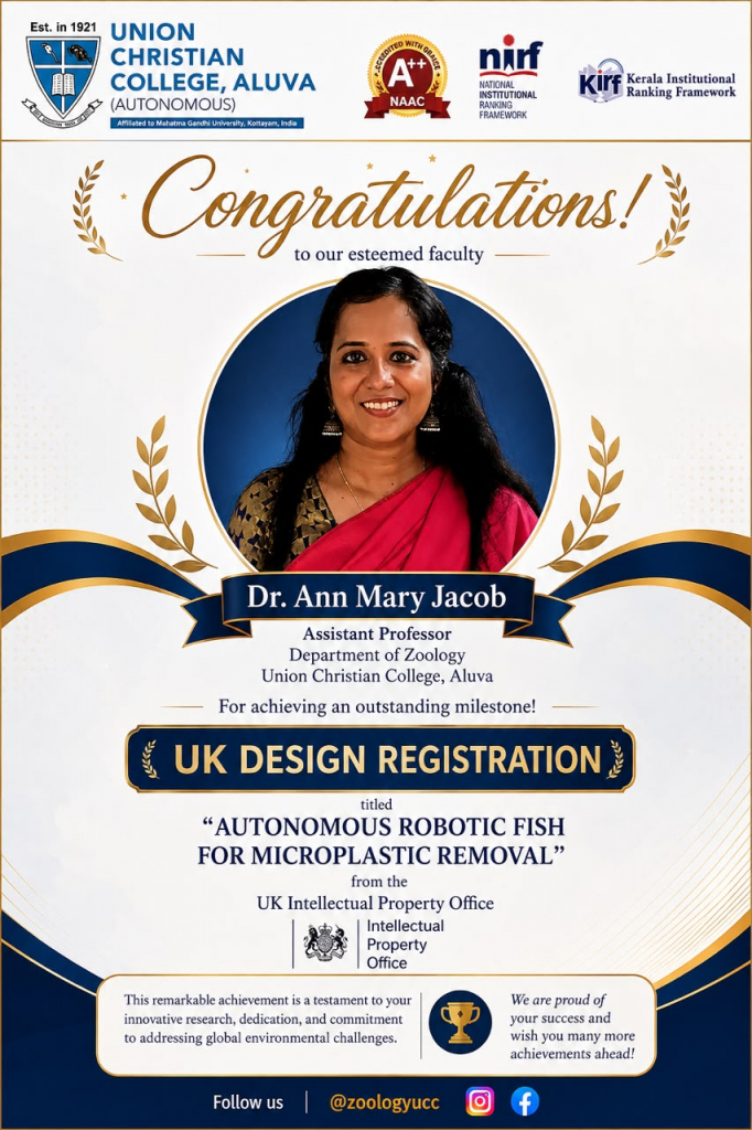 Congratulations to Dr. Ann Mary Jacob
