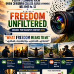 FREEDOM UNFILTERED: College Photohgraphy Contest