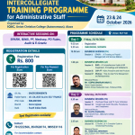 Two-Day Intercollegiate Training programme