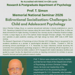 Prof. T. Simon Memorial National Seminar