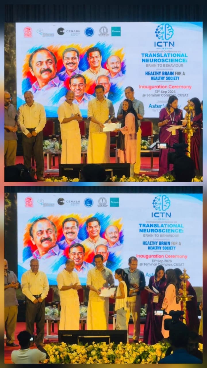 Congratulations to Shreya Sajimon and Niba Fathima M